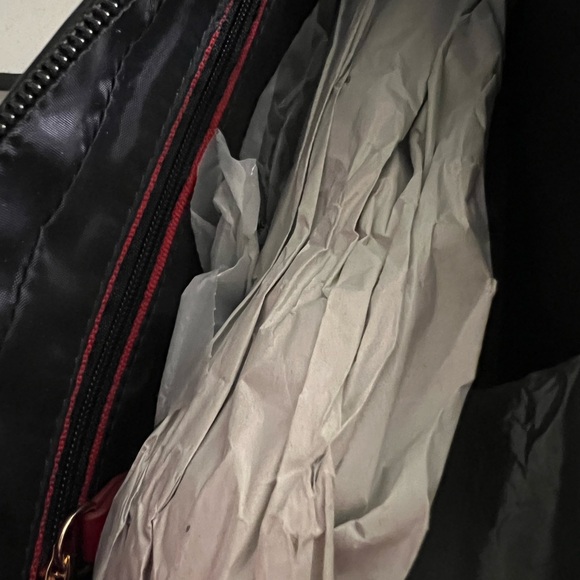 Tommy Hilfiger Women's Camera Crossbody Bag - Black Faux Leather Embossed Logo - Picture 6 of 11